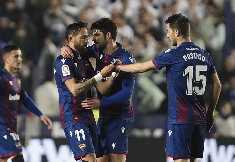 Dự đoán SBOBET La Liga Levante vs Atletico Madrid.