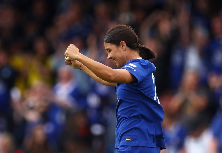 Australia forward Sam Kerr is in her fourth Women’s World Cup