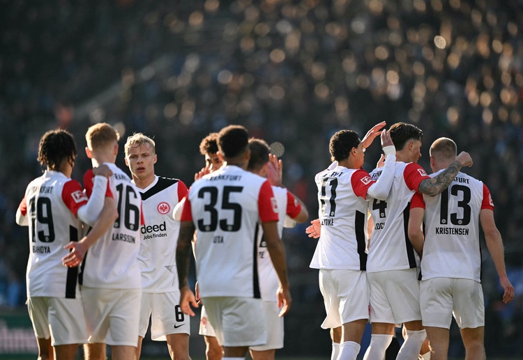 Bundesliga: Frankfurt ở nửa sau của mùa giải đang thi đấu không còn quá ấn tượng