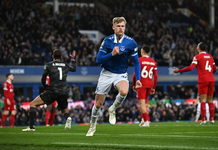 Everton thi đấu vòng 33 Premier League 2024/25 với cuộc đối đầu Man City