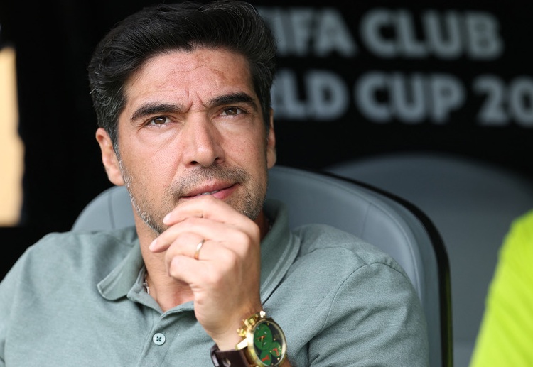 Palmeiras ra sân ở trận đấu vòng tứ kết Club World Cup 2025
