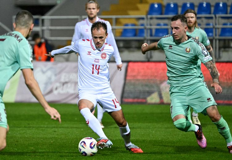 Mikkel Damsgaard opened the scoring in Denmark’s recent World Cup 2026 qualifier
