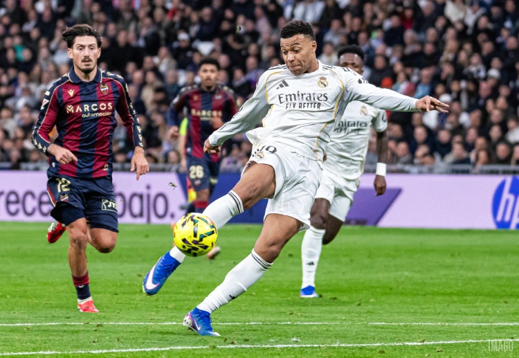 Kylian Mbappe is a doubt for Real Madrid’s La Liga clash with Getafe due to a knee injury